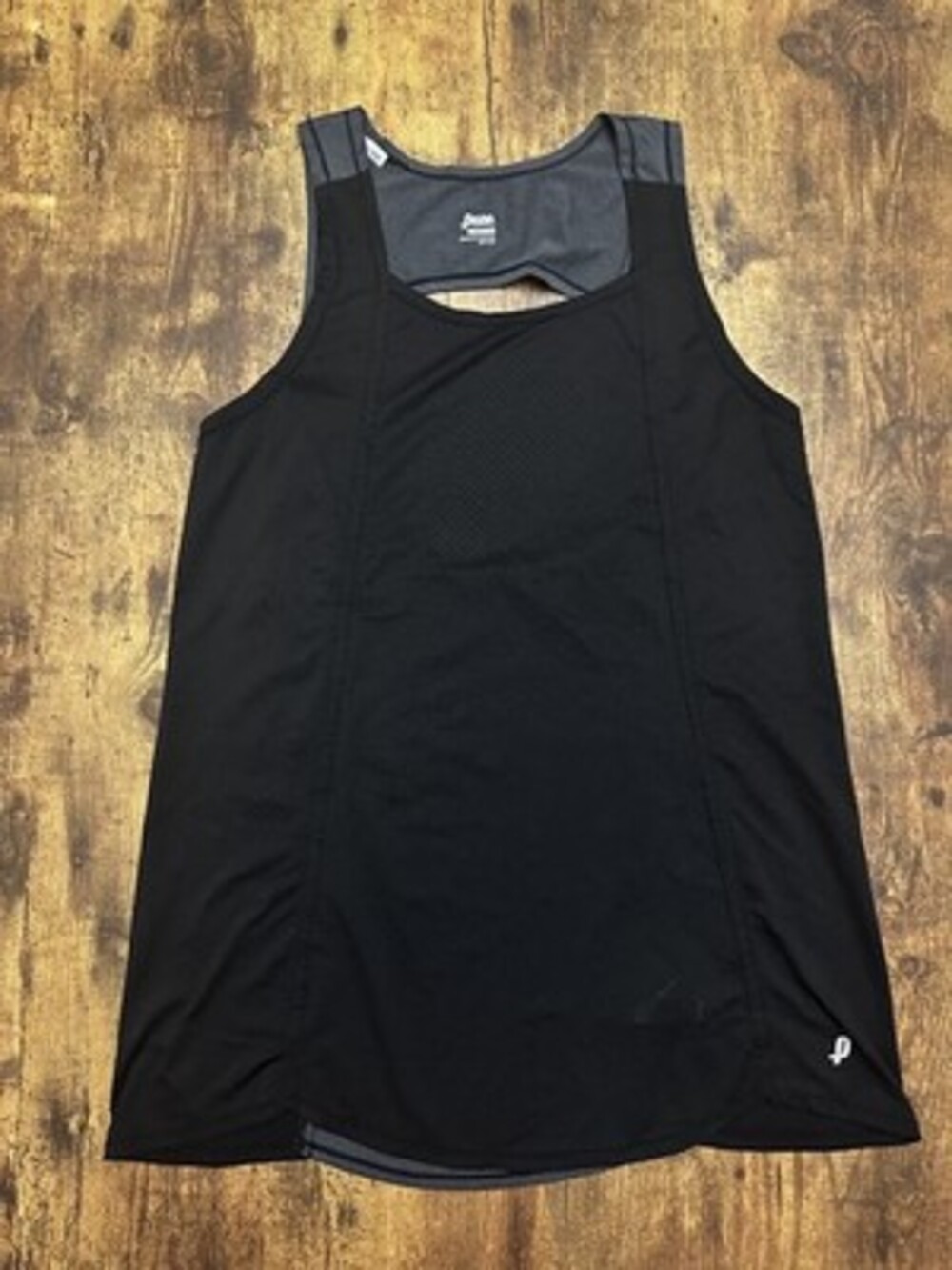 Penn Women's Performance Mesh Tank Top - Black/Charcoal medium